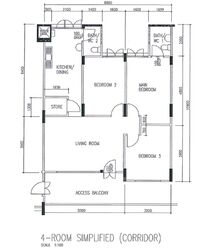 Blk 336 Woodlands Avenue 1 (Woodlands), HDB 4 Rooms #610231171